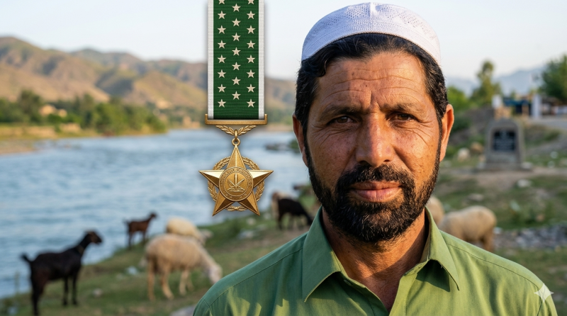 Villager Who Foiled Suicide Attack Awarded Sitara-E-Shujaat Posthumously