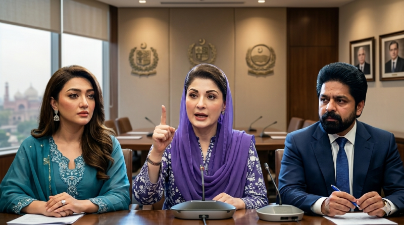 Maryam Nawaz Issues Stern Warning In Harassment Probe