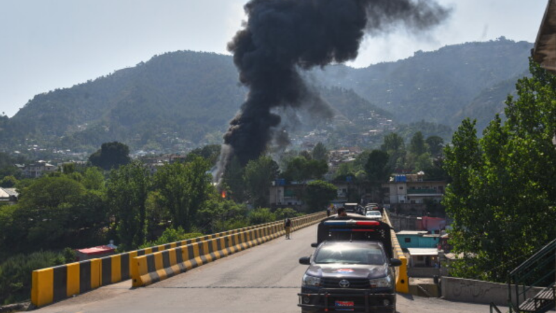 Pakistan Army Mi-17 Helicopter Crashes Near Muzaffarabad, No Survivors Reported
