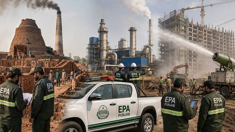 EPA Punjab launches province-wide crackdown ahead of smog season
