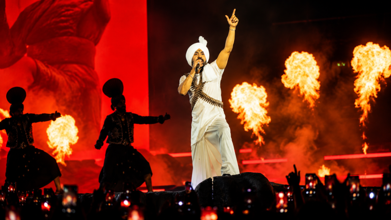 Diljit Dosanjh Makes History Under Wembley Arch