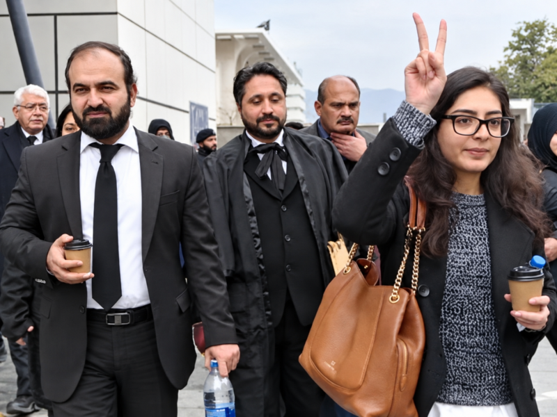 Imaan Mazari, husband rearrested hours after Supreme Court bail