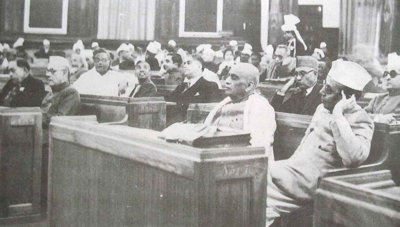 In October 1949, the Indian Constituent Assembly adopted Article 370 of the Constitution, ensuring a special status and internal autonomy for Jammu and Kashmir, with Indian jurisdiction in Kashmir limited to the three areas agreed in the Instrument of Accession: defense, foreign affairs and communications.