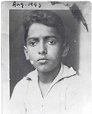 Eqbal Ahmad. He was just 9 when he witnessed the murder of his father.