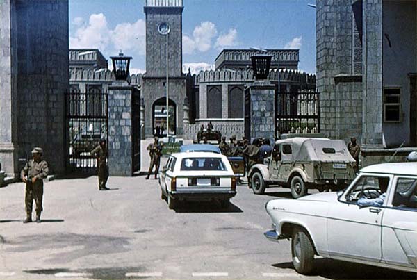 The 1978 Soviet-backed coup in Afghanistan. 